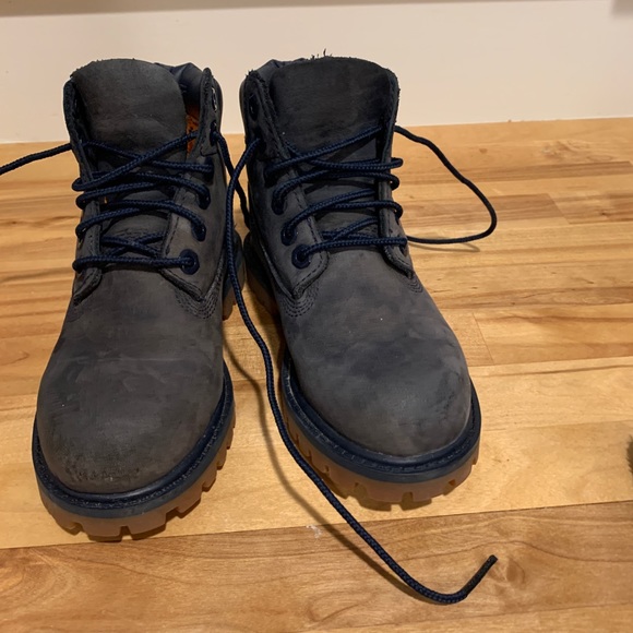 Blue Toddler timberland boots - Picture 5 of 6